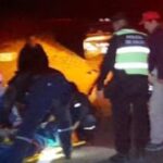 Dos jóvenes debieron ser hospitalizados tras chocar con un caballo cerca de Tolombón